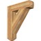 Ekena Millwork Traditional Craftsman Rough Sawn Bracket, Western Red Cedar, 6"W x 28"D x 32"H BKT06X28X32TRA04RWR - alternate 1